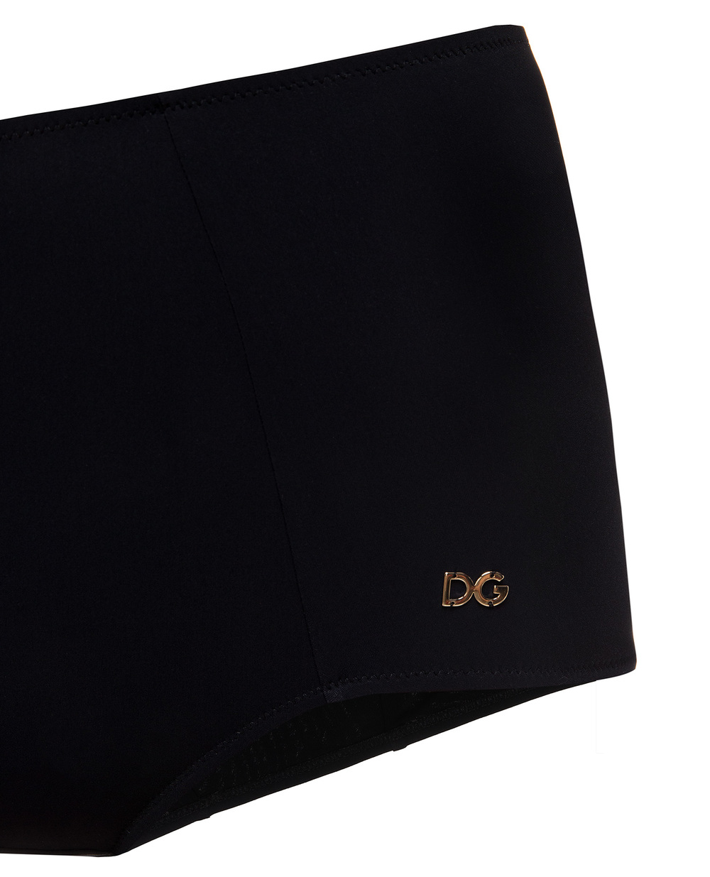 Трусики від купальника Dolce&Gabbana O2A16J-FUGA2, чорний колір • Купити в інтернет-магазині Kameron