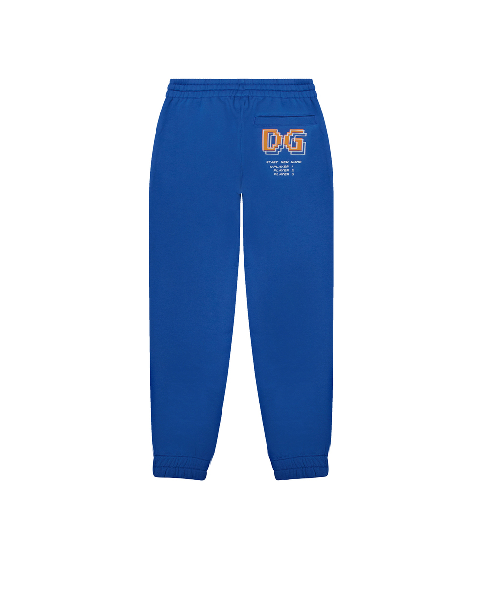 Дитячі спортивні штани (костюм) Dolce&Gabbana Kids L4JPHB-G7HLT-S, синій колір • Купити в інтернет-магазині Kameron
