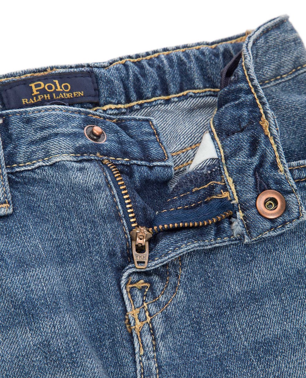 Дитяча джинсова спідниця Polo Ralph Lauren Kids 313701780001, синій колір • Купити в інтернет-магазині Kameron
