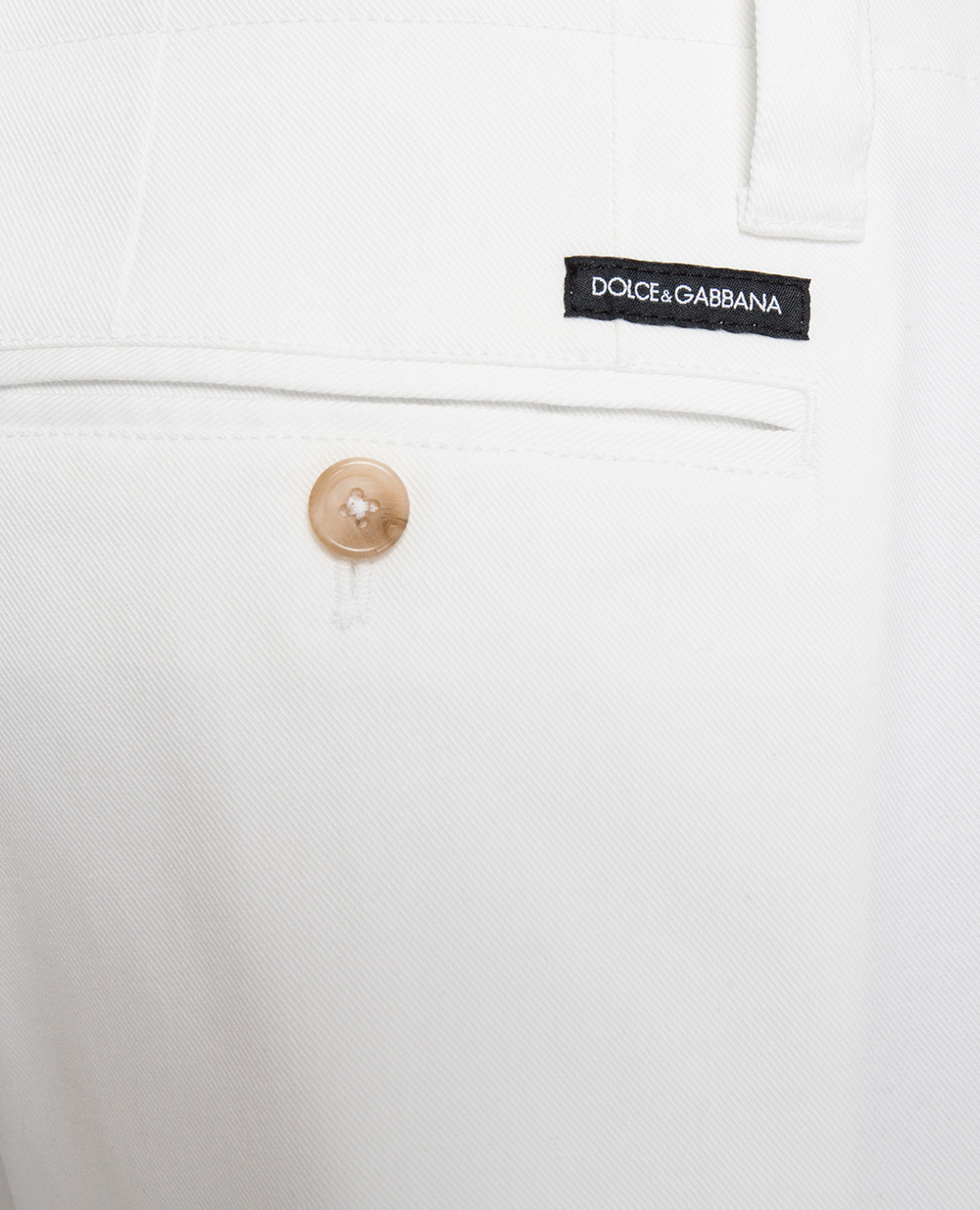 Шорты Dolce&Gabbana GW12HT-FUFJU, белый цвет • Купить в интернет-магазине Kameron