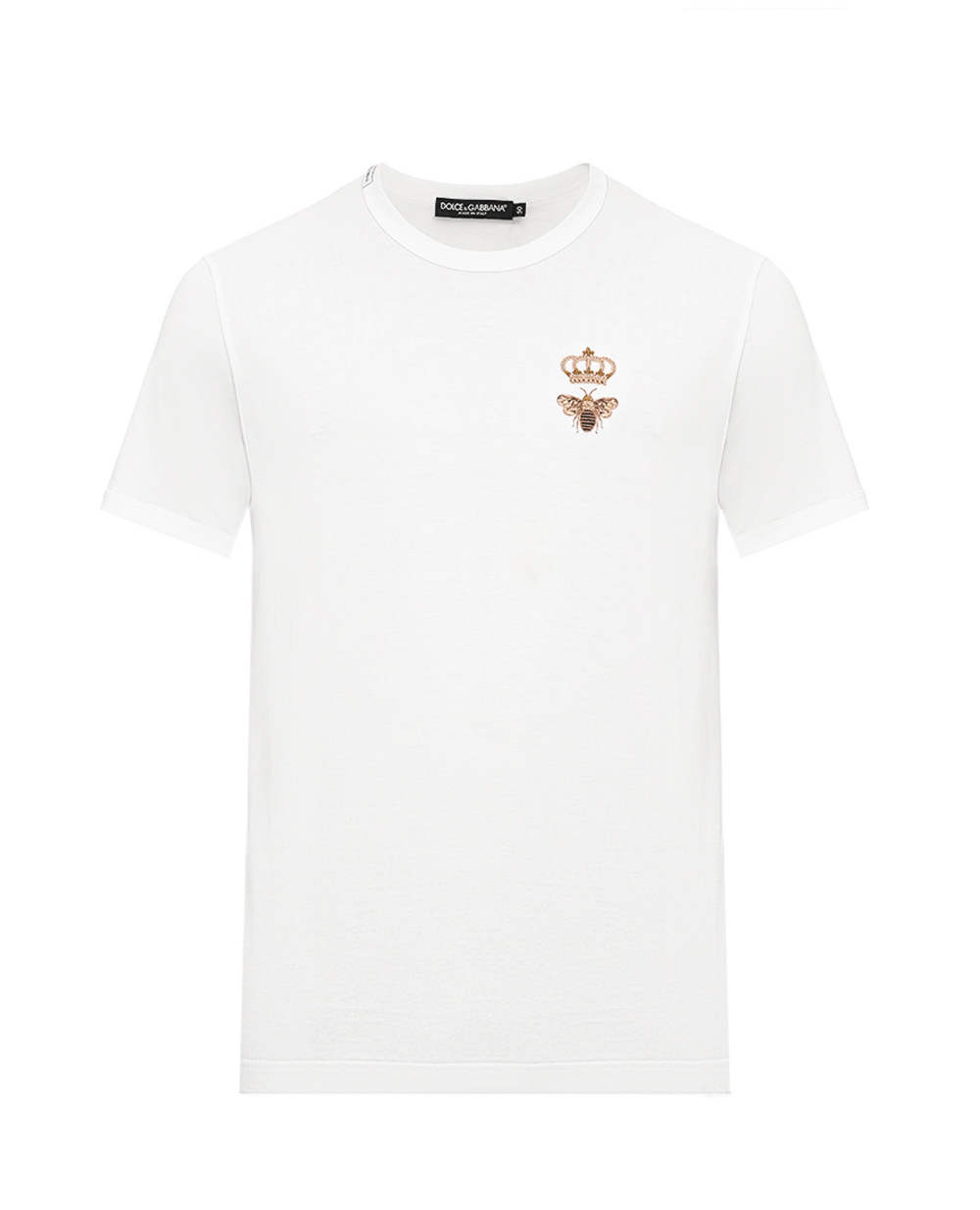 Футболка Dolce&Gabbana G8PV1Z-G7WUQ, белый цвет • Купить в интернет-магазине Kameron