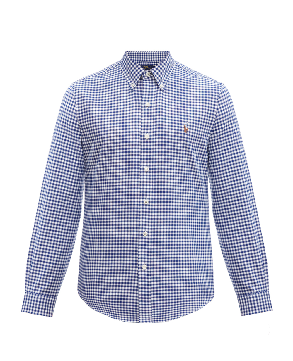 Рубашка Polo Ralph Lauren 710792041005, синий цвет • Купить в интернет-магазине Kameron