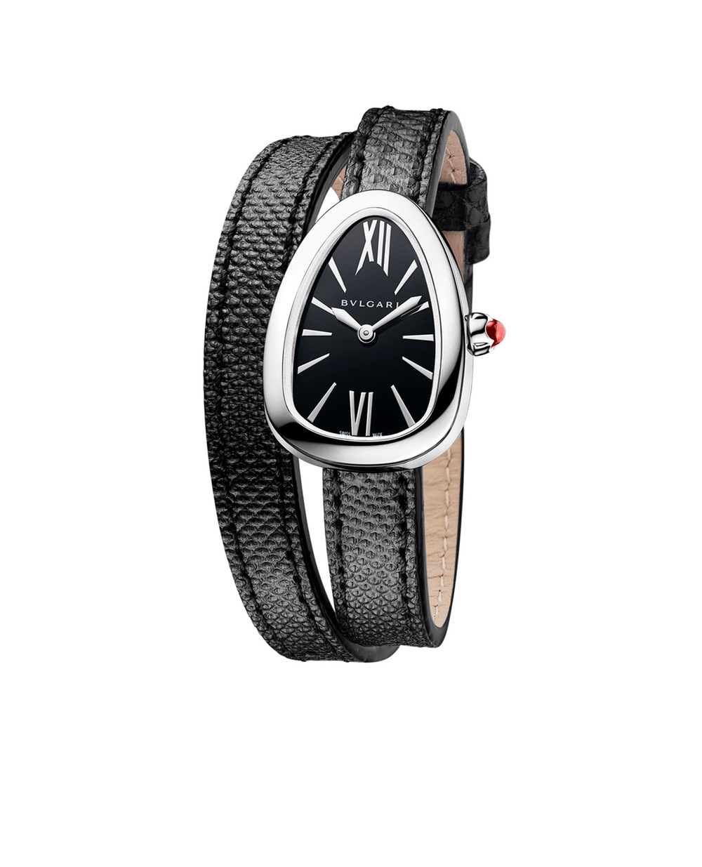 Часы Serpenti Bulgari 102782, черный цвет • Купить в интернет-магазине Kameron