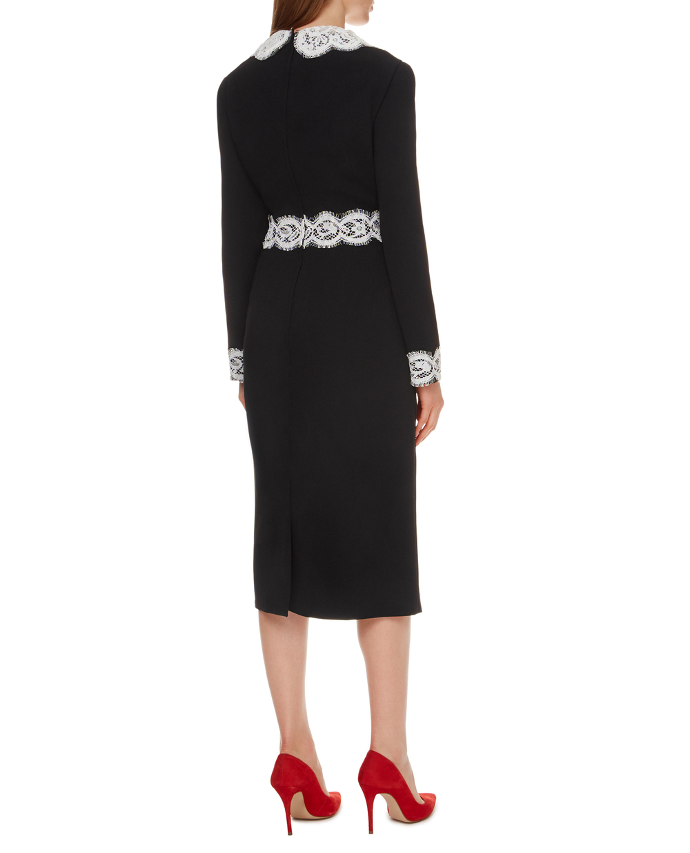 Платье Dolce&Gabbana F6J7KT-FURDV, черный цвет • Купить в интернет-магазине Kameron