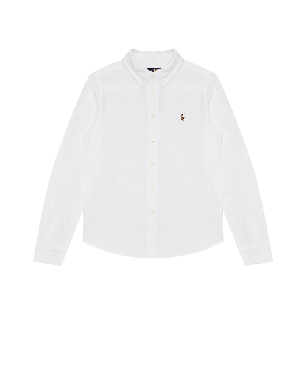 Детская рубашка Polo Ralph Lauren Kids 323887916001, белый цвет • Купить в интернет-магазине Kameron