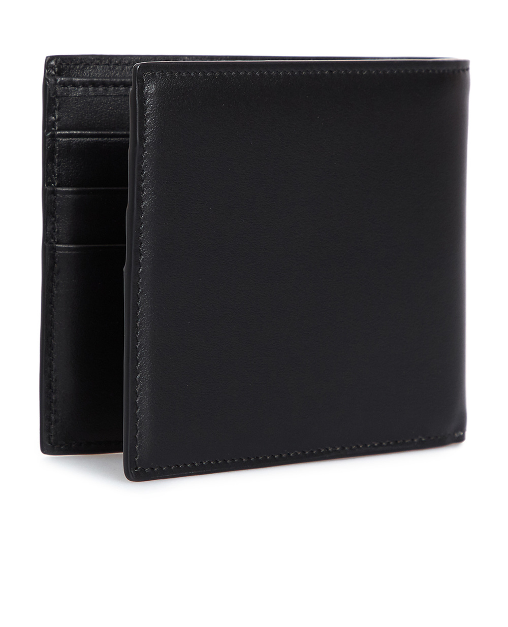 Кожаный кошелек Dolce&Gabbana BP1321-AW576, черный цвет • Купить в интернет-магазине Kameron