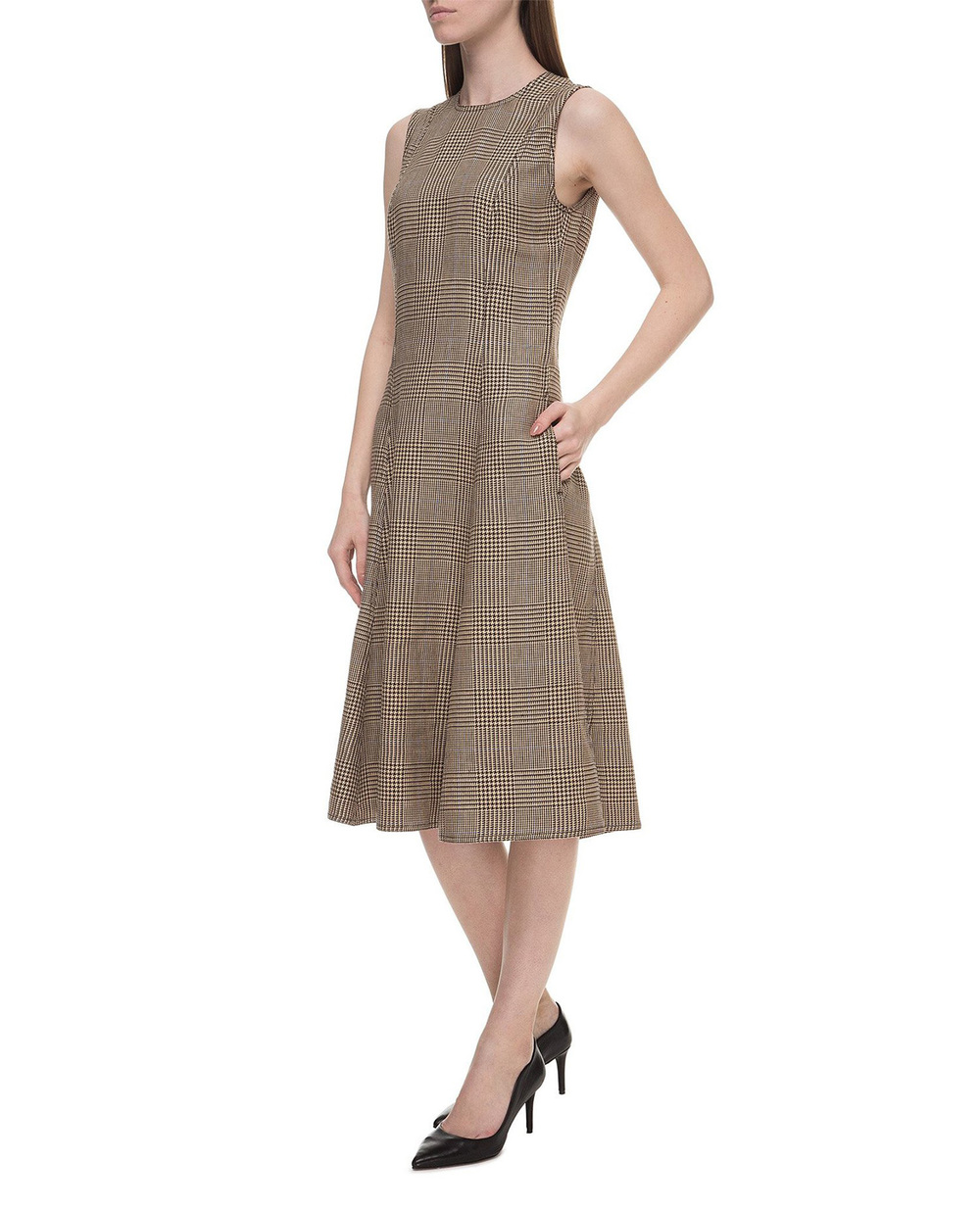 Платье Polo Ralph Lauren 211753945001, бежевый цвет • Купить в интернет-магазине Kameron