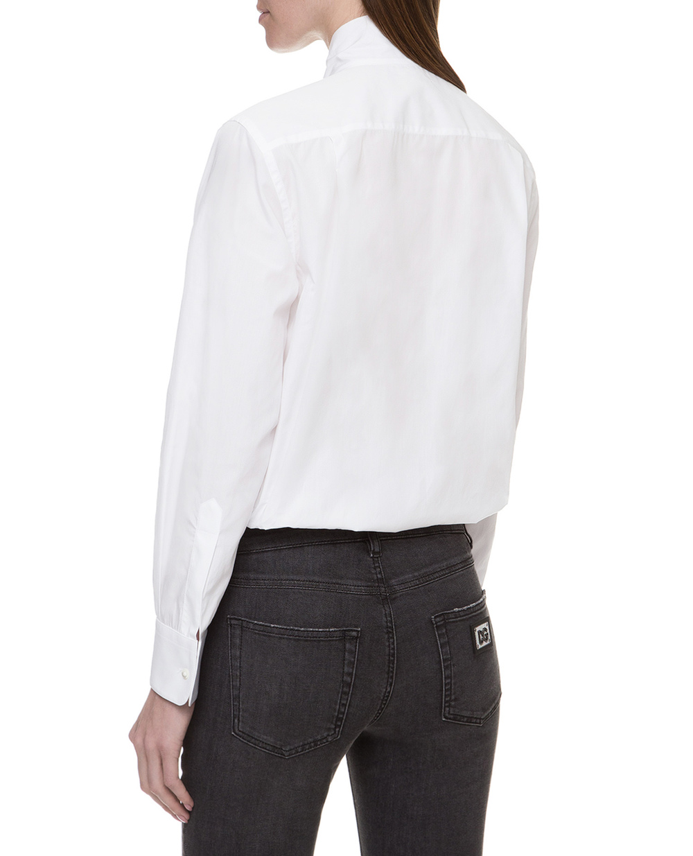 Блуза Dolce&Gabbana F5L34T-FU5K9, белый цвет • Купить в интернет-магазине Kameron