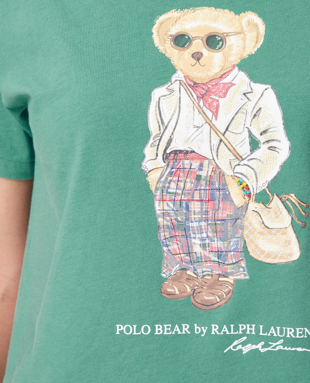 Футболка Polo Bear Polo Ralph Lauren 211892607001, зелений колір • Купити в інтернет-магазині Kameron