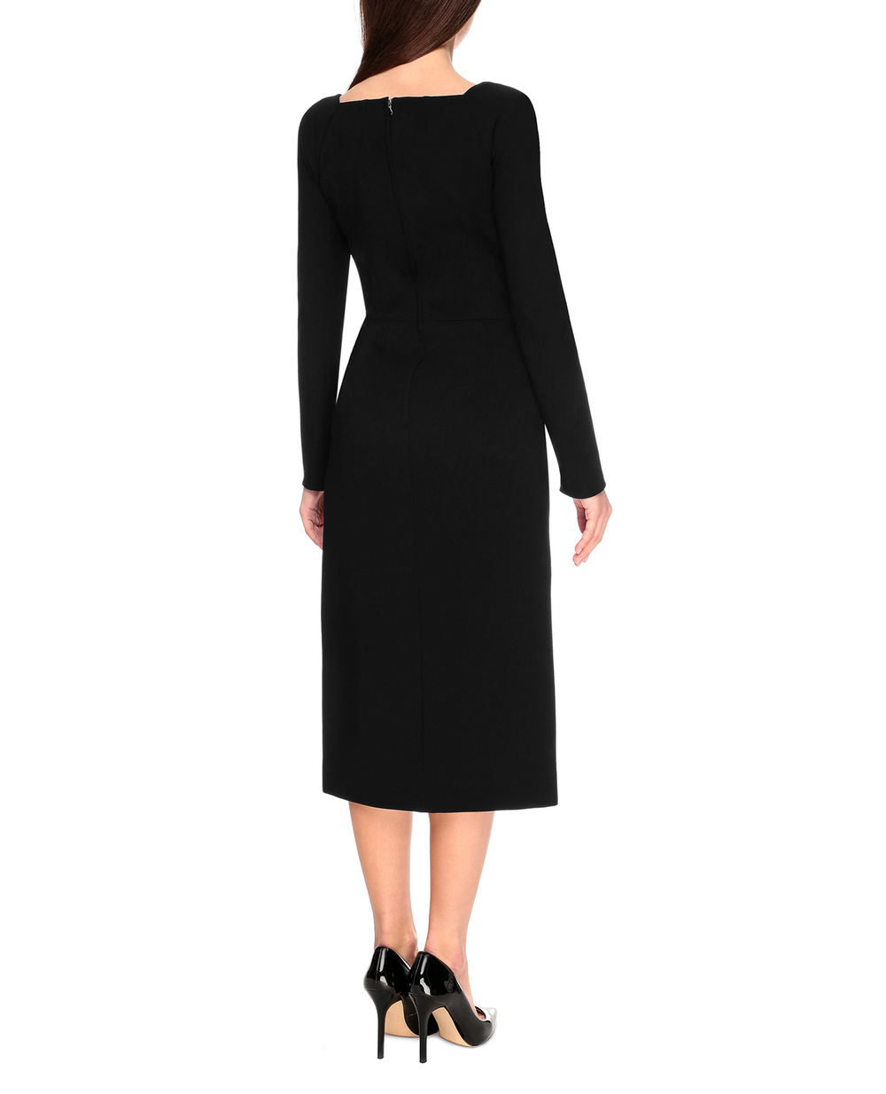 Платье Dolce&Gabbana F6K4NT-FUGKF, черный цвет • Купить в интернет-магазине Kameron