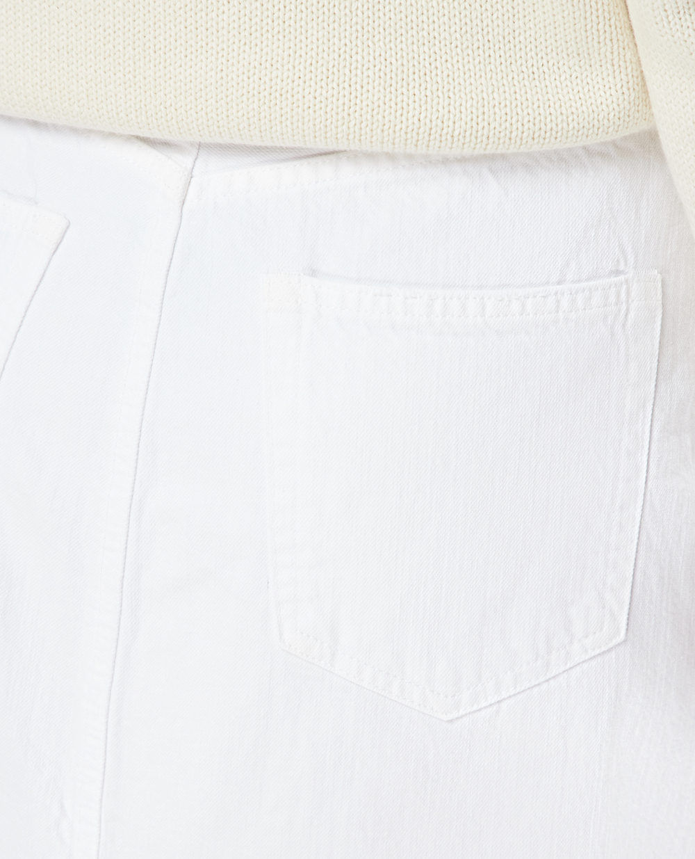 Джинсовая юбка Polo Ralph Lauren 211903405001, белый цвет • Купить в интернет-магазине Kameron