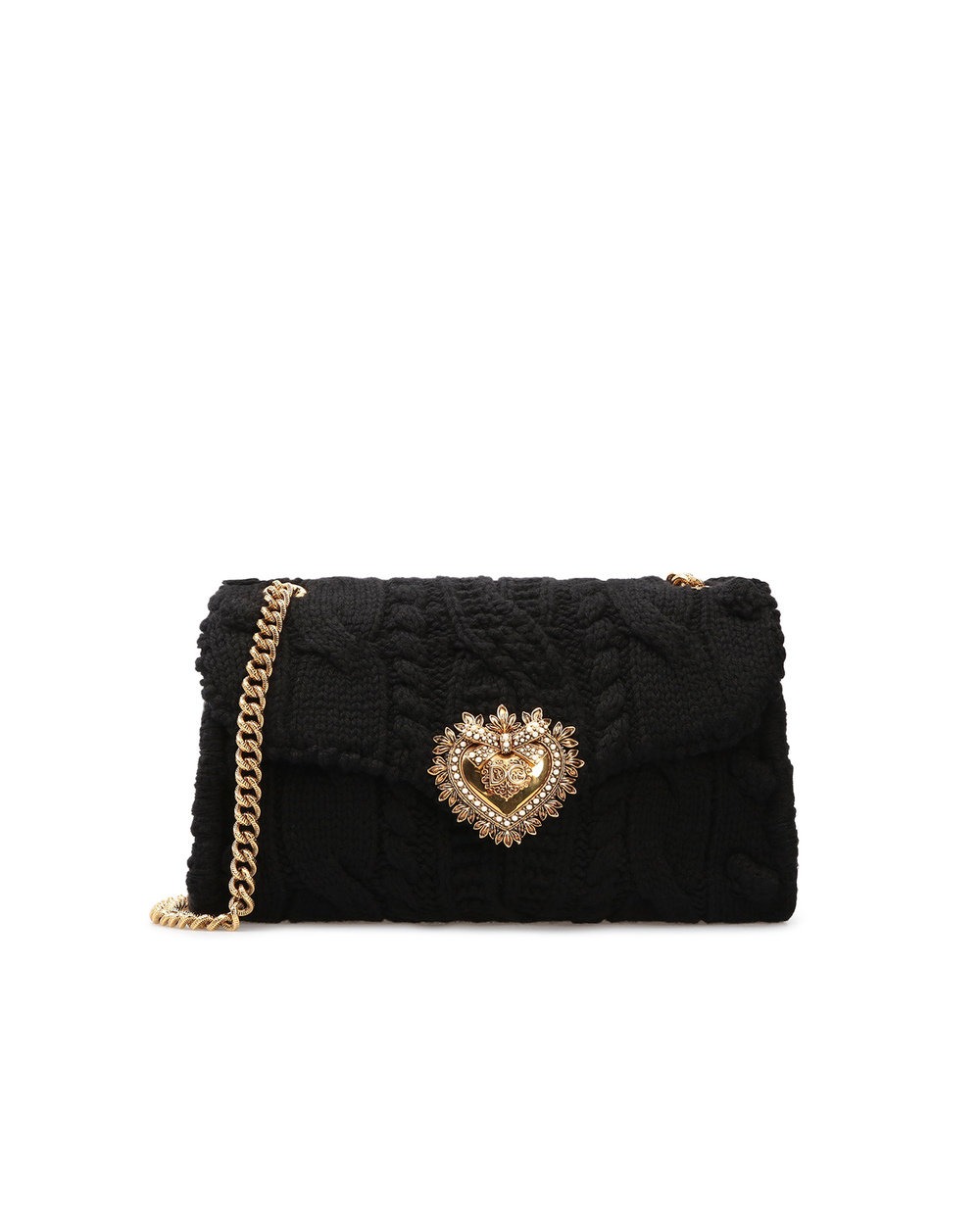 Сумка Devotion Dolce&Gabbana BB6949-AO107, черный цвет • Купить в интернет-магазине Kameron