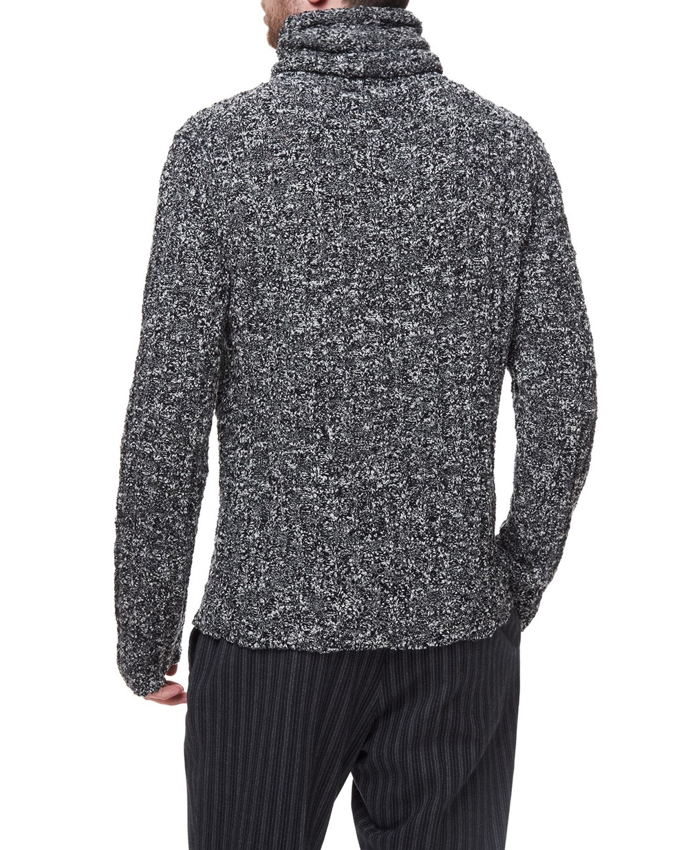 Шерстяной свитер Dolce&Gabbana GXC10T-JAM6O, серый цвет • Купить в интернет-магазине Kameron