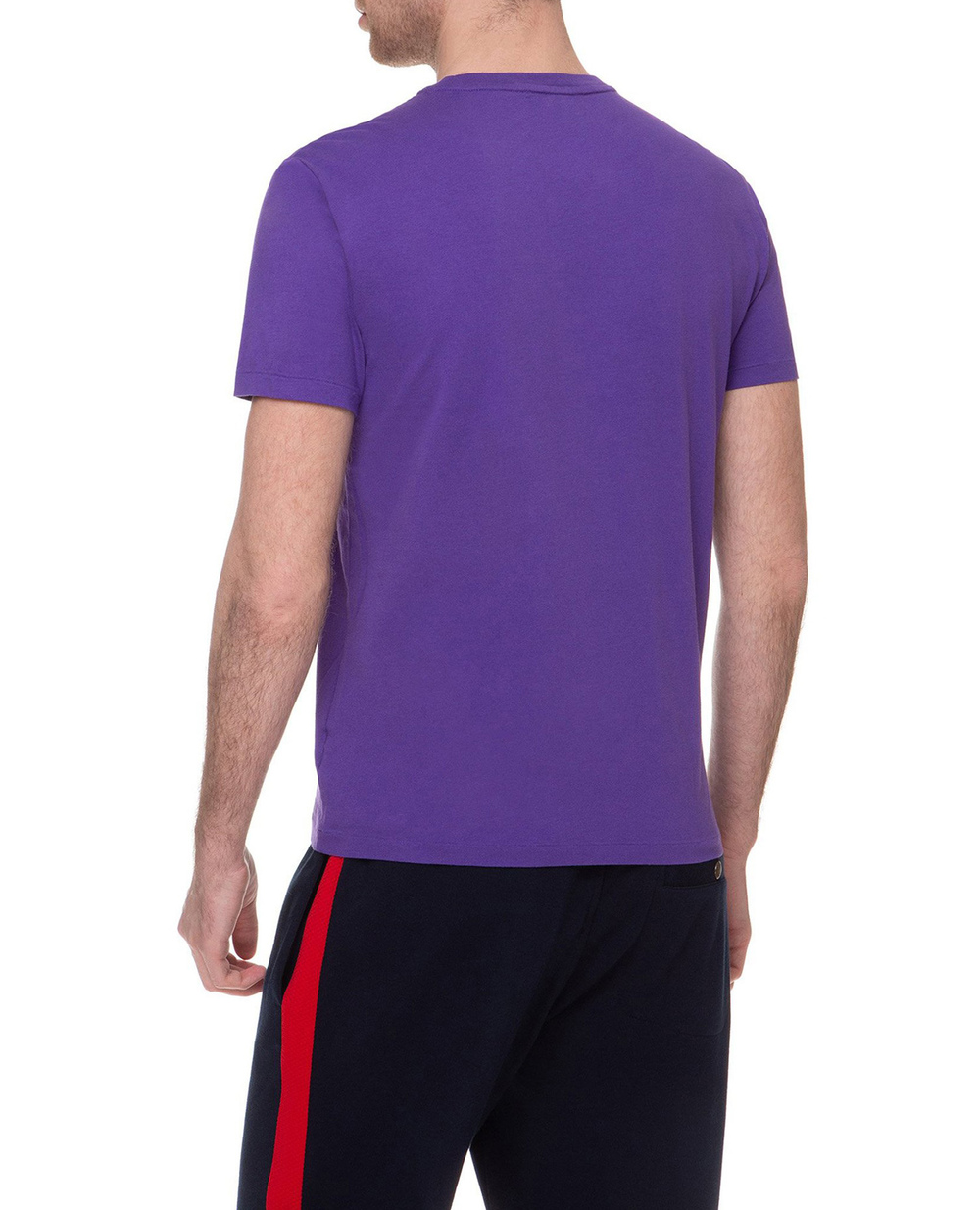 Футболка Polo Ralph Lauren 710671438072, фіолетовий колір • Купити в інтернет-магазині Kameron