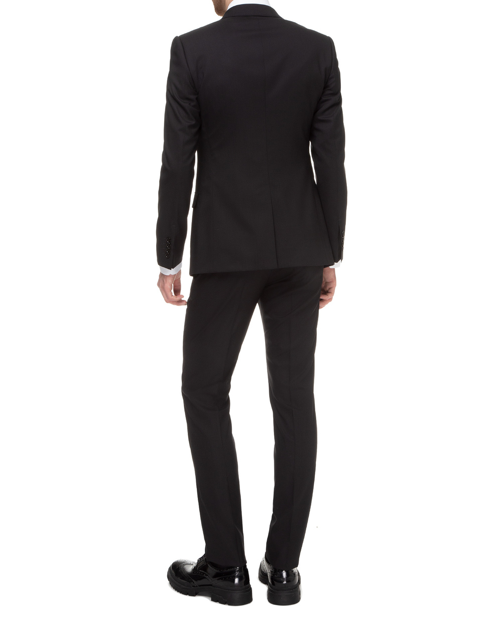 Шерстяной костюм Martini (пиджак, брюки) Dolce&Gabbana GK0RMT-FU3N7FW19, черный цвет • Купить в интернет-магазине Kameron