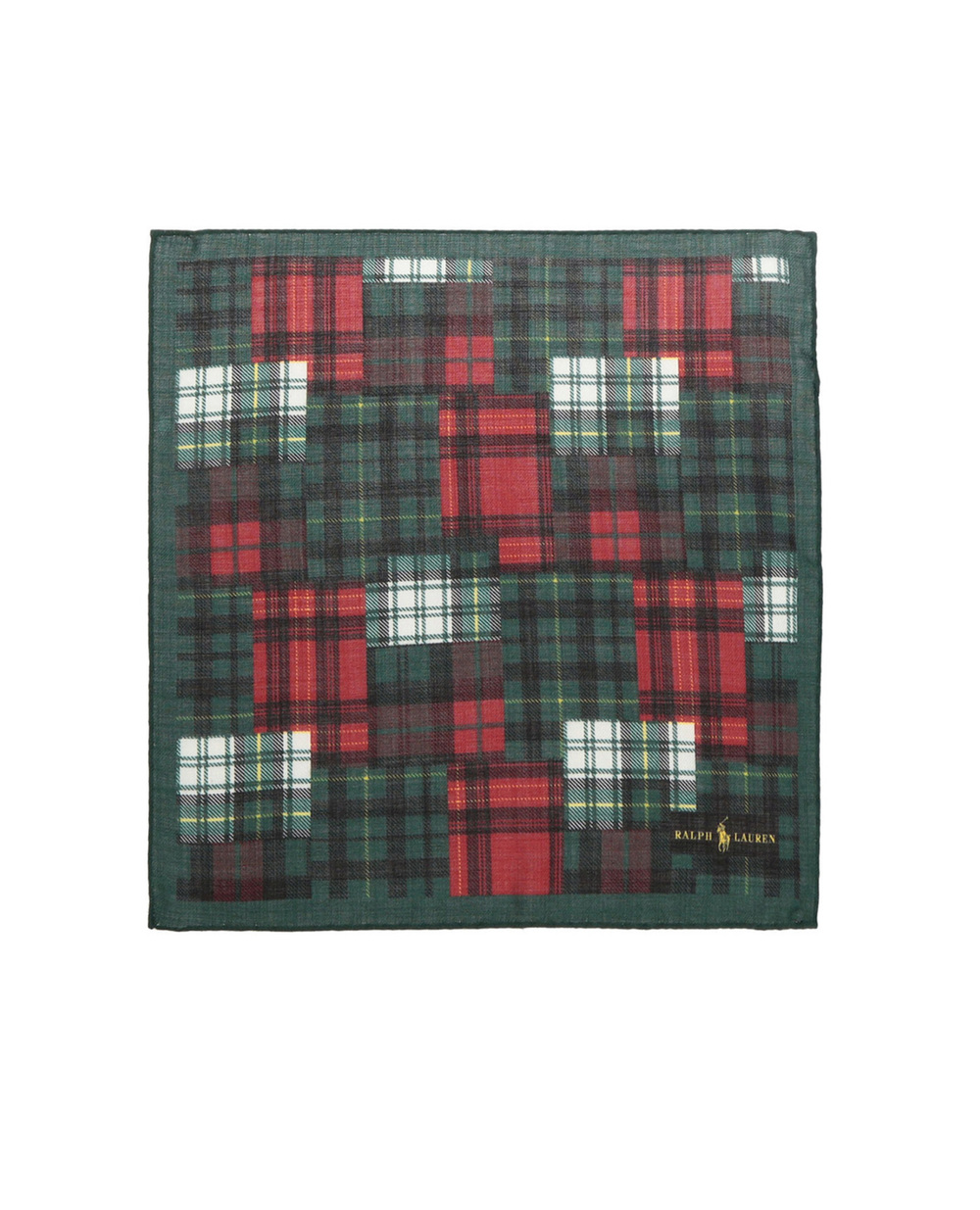 Карманный платок Polo Ralph Lauren 712772022001, зеленый цвет • Купить в интернет-магазине Kameron