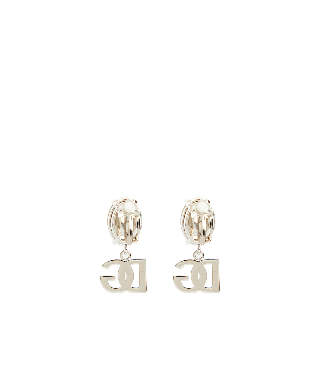 Кліпси Dolce&Gabbana WEO2N2-W1111, срібний колір • Купити в інтернет-магазині Kameron