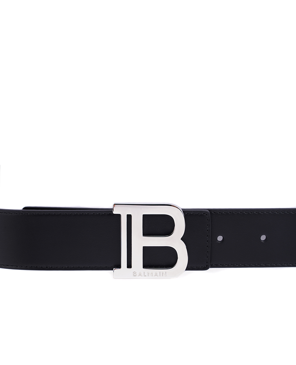 Ремінь Balmain BM0WJ000LRMC, чорний колір • Купити в інтернет-магазині Kameron
