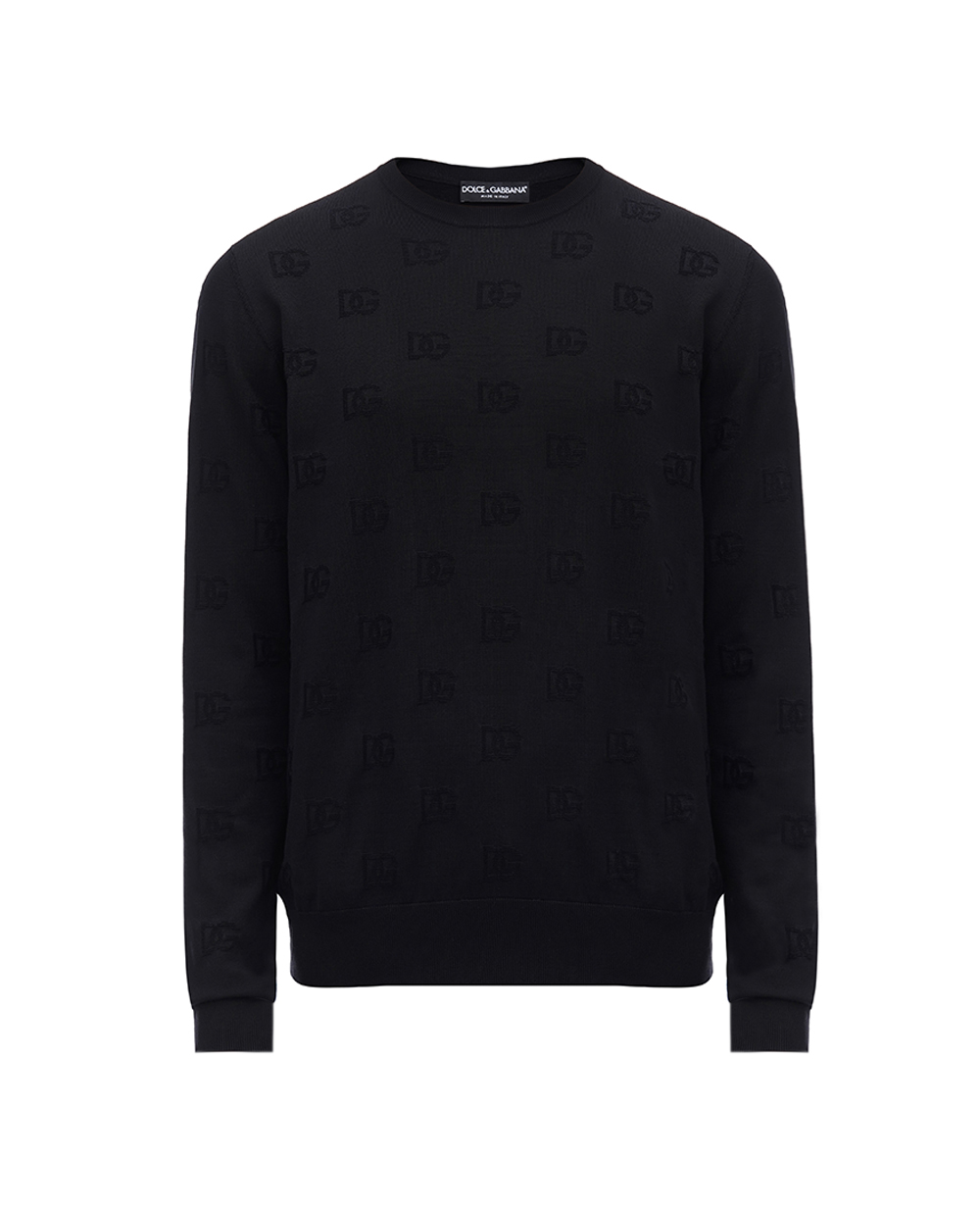 Джемпер Dolce&Gabbana GXJ79T-JAST6, чорний колір • Купити в інтернет-магазині Kameron