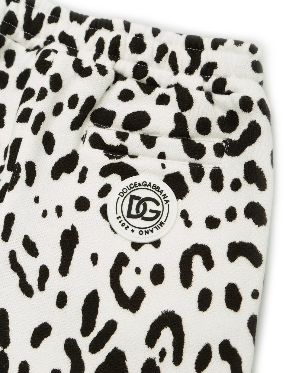 Спортивные брюки Dolce&Gabbana Kids L2JP7R-G7A6R, белый цвет • Купить в интернет-магазине Kameron