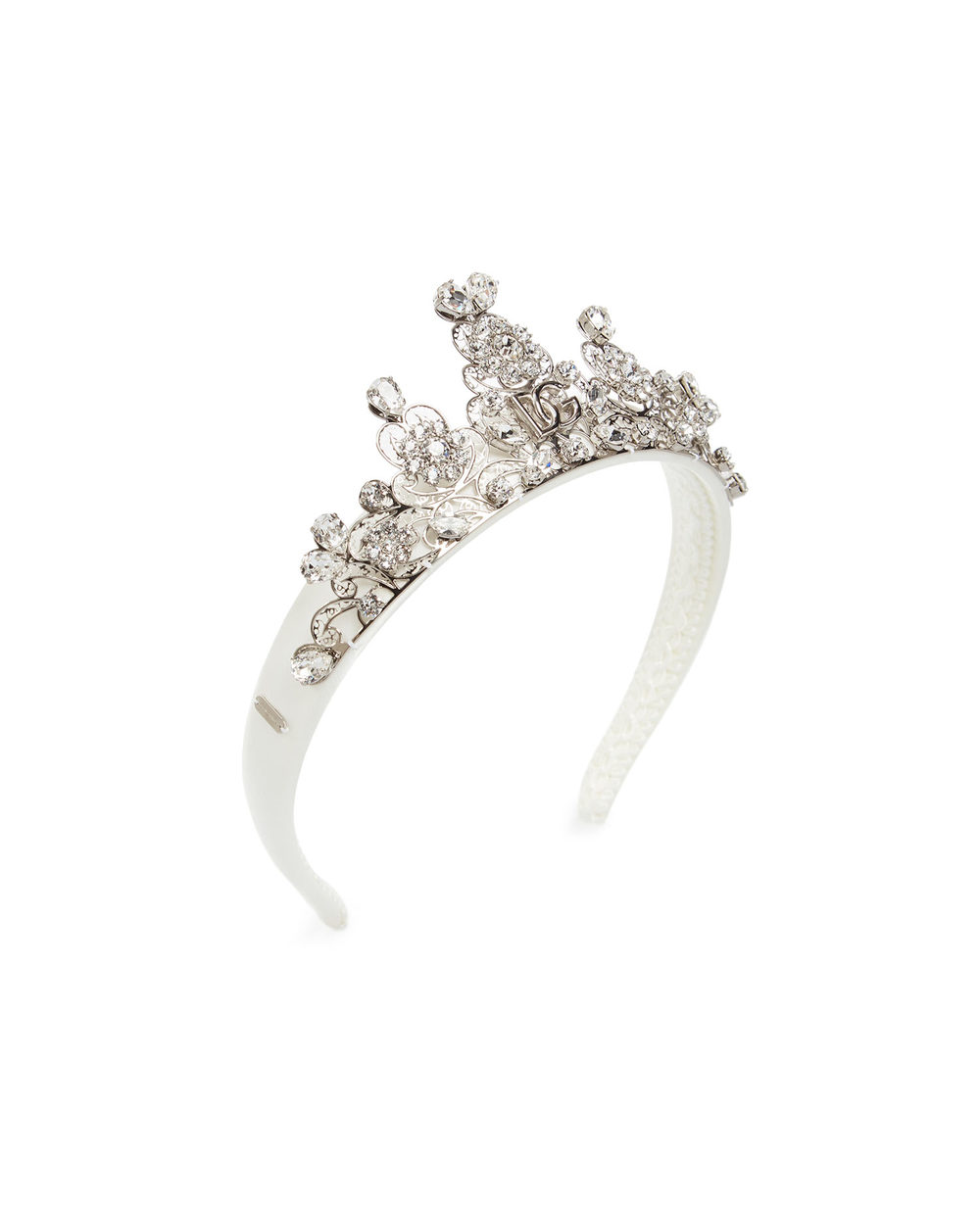 Обруч Dolce&Gabbana WHN8J1-W1111, білий колір • Купити в інтернет-магазині Kameron