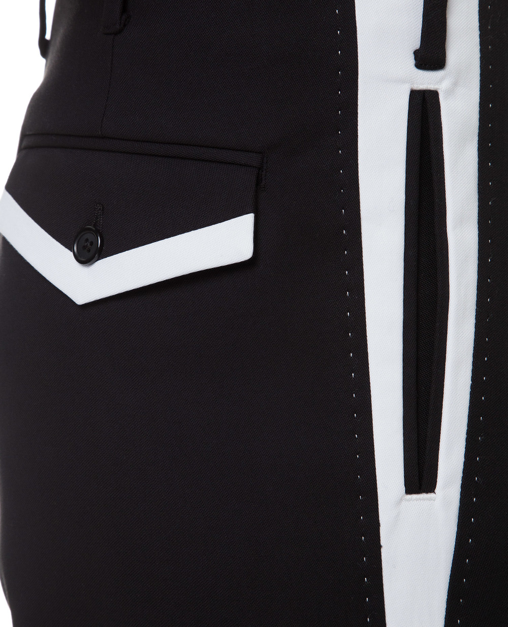 Штани Dolce&Gabbana GYXPHT-FUCCR, чорний колір • Купити в інтернет-магазині Kameron