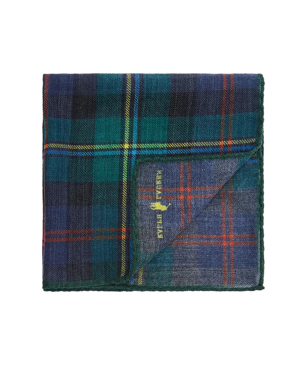 Шерстяной платок Polo Ralph Lauren 712792522001, зеленый цвет • Купить в интернет-магазине Kameron