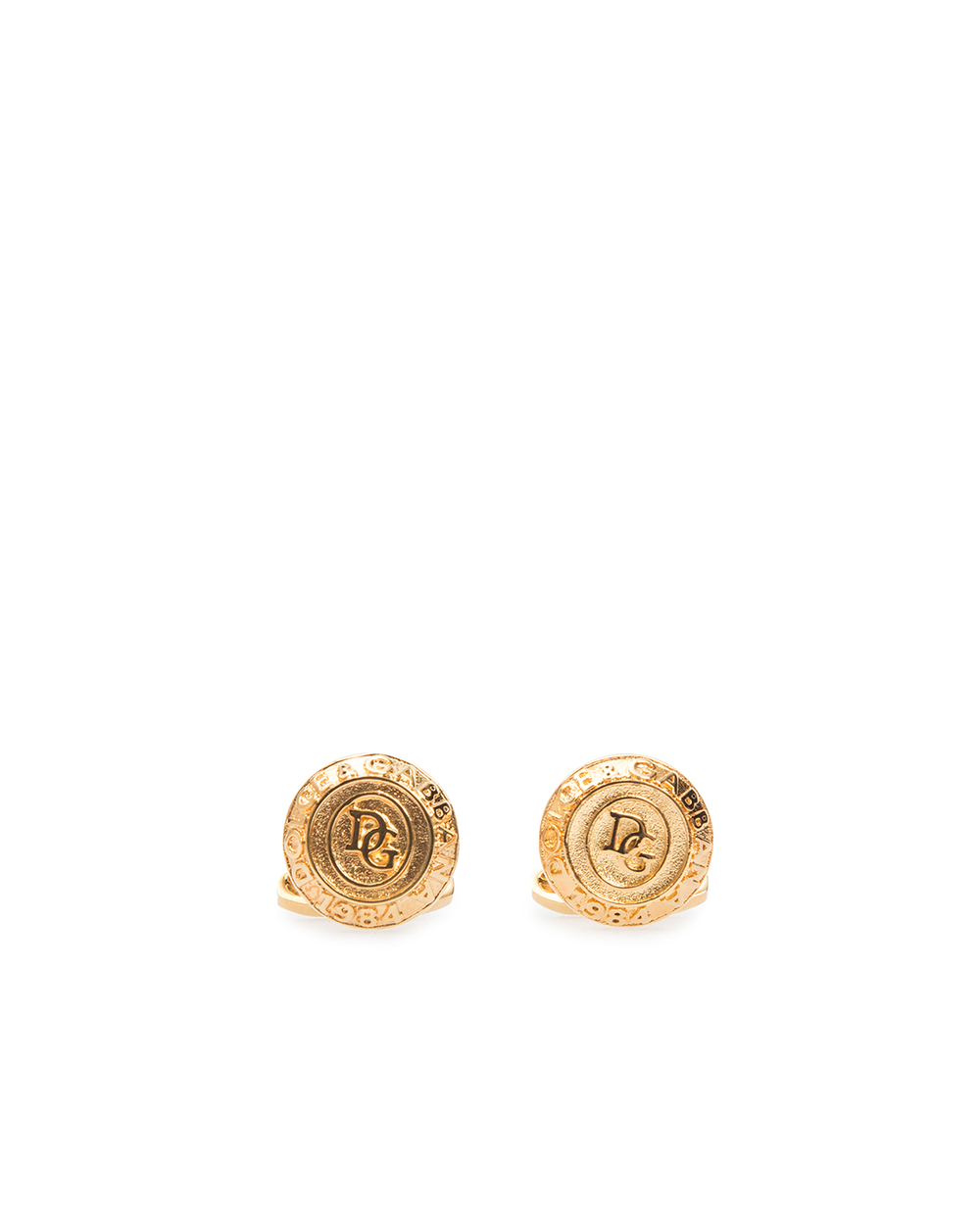 Запонки Dolce&Gabbana WFK5L3-W1111, золотой цвет • Купить в интернет-магазине Kameron