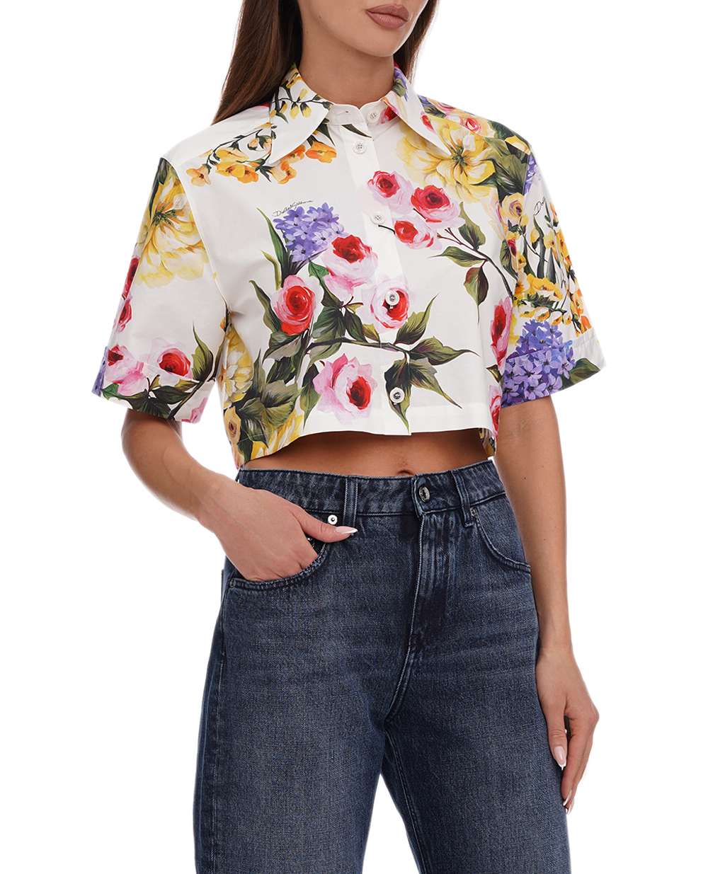 Рубашка Dolce&Gabbana F5Q20T-HS5Q1, разноцветный цвет • Купить в интернет-магазине Kameron