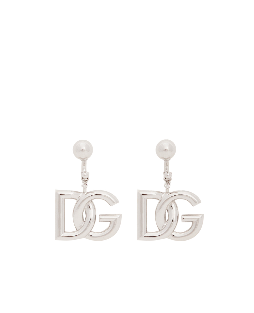 Серьги Dolce&Gabbana WEN6P1-W1111, серебряный цвет • Купить в интернет-магазине Kameron
