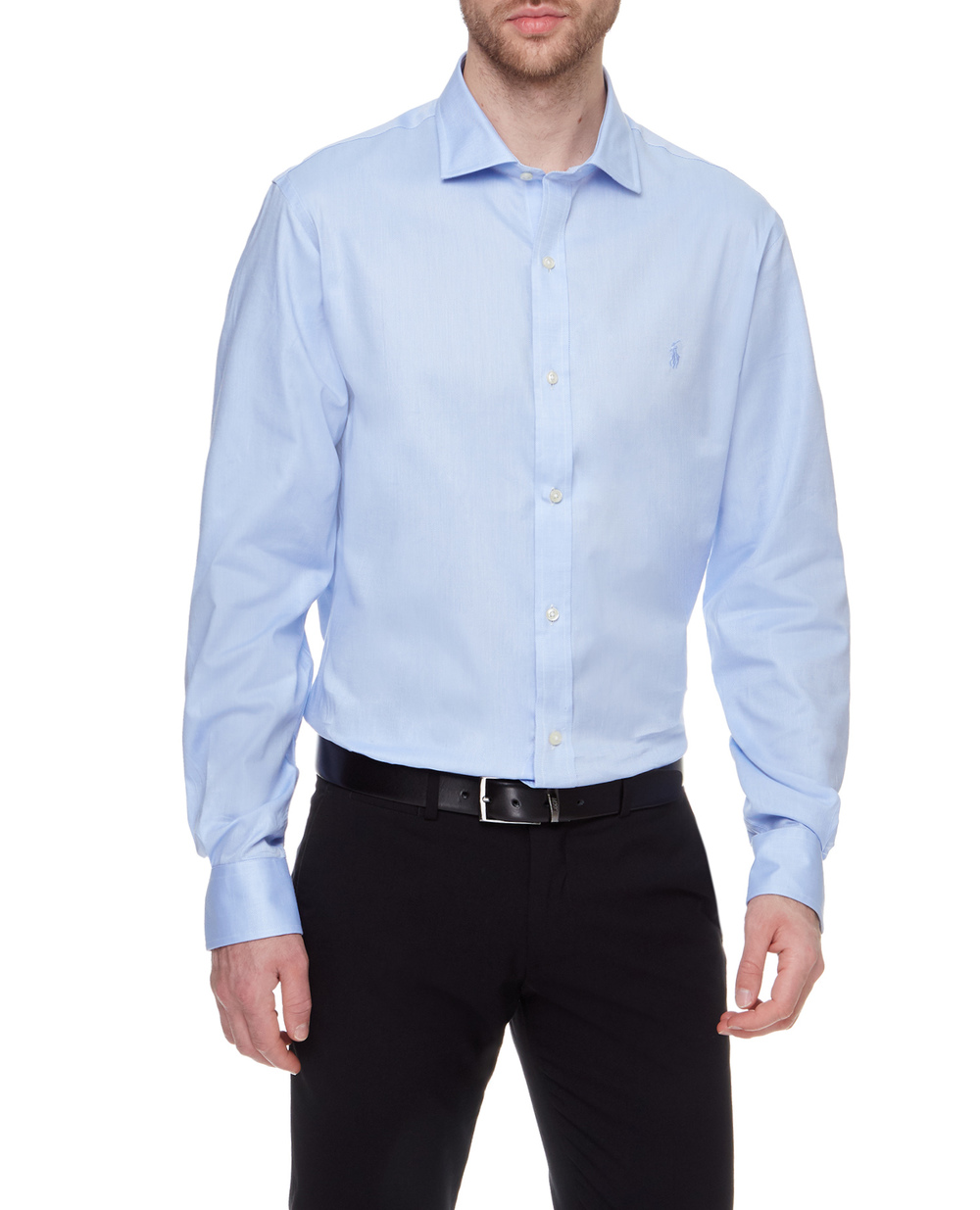 Рубашка Polo Ralph Lauren 712732129005, голубой цвет • Купить в интернет-магазине Kameron