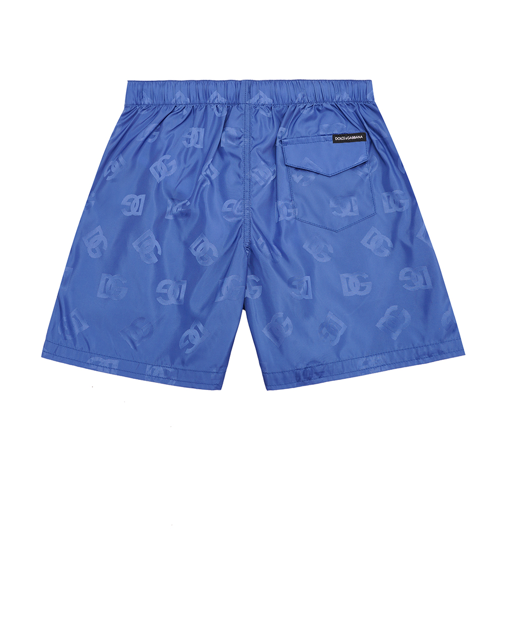 Детские плавательные шорты Dolce&Gabbana Kids L4J818-FJSCW-B, синий цвет • Купить в интернет-магазине Kameron