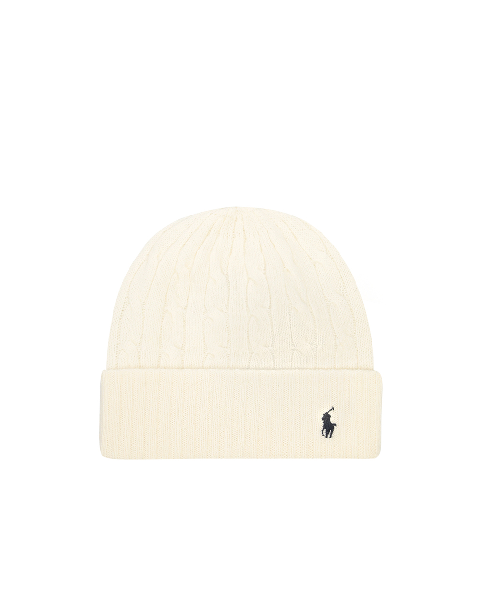 Вовняна шапка Polo Ralph Lauren 455823039003, білий колір • Купити в інтернет-магазині Kameron