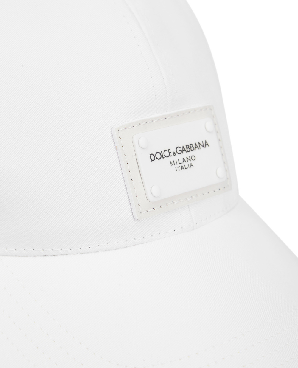 Бейсболка Dolce&Gabbana GH590A-FUFJR, білий колір • Купити в інтернет-магазині Kameron