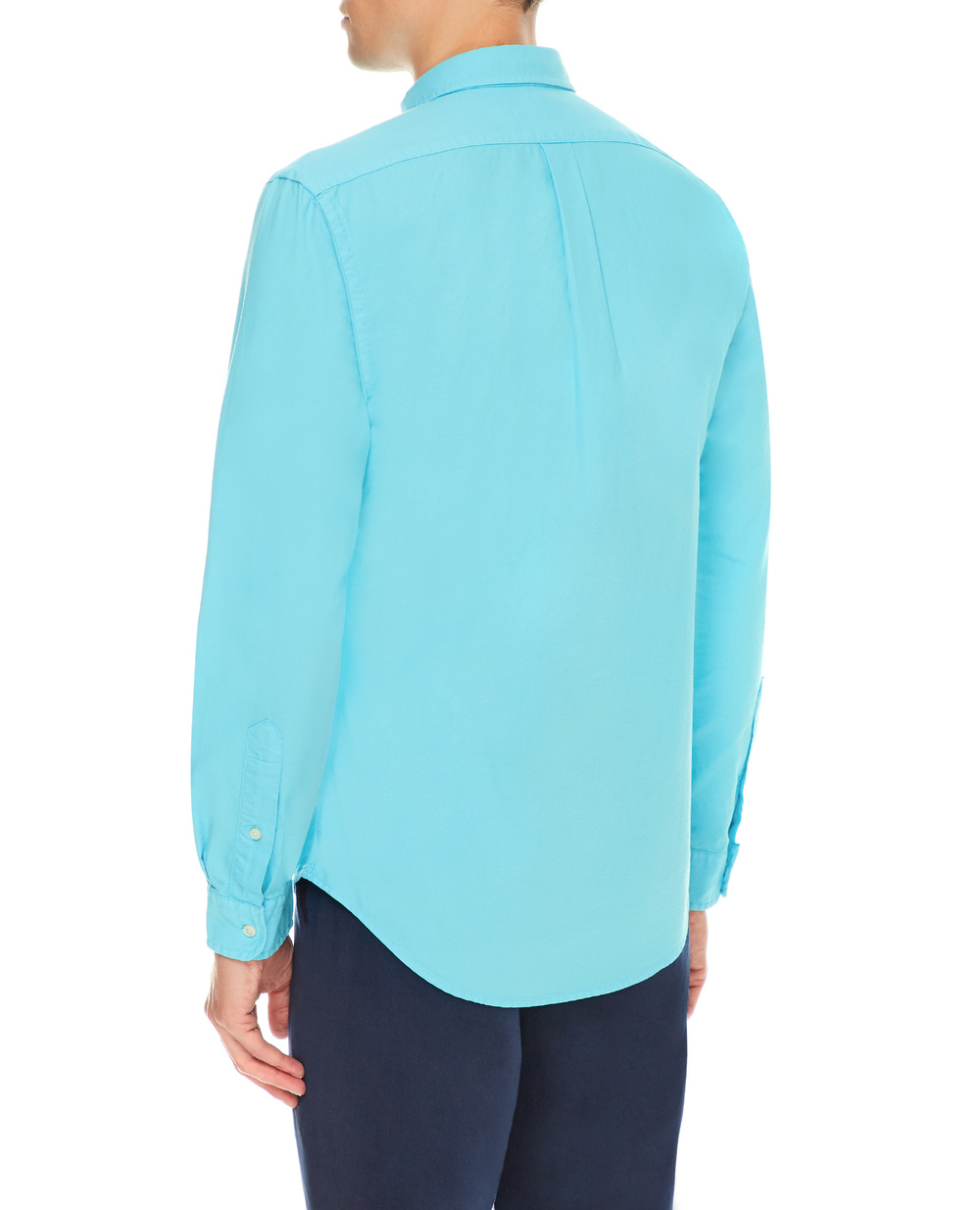 Рубашка Polo Ralph Lauren 710804257019, голубой цвет • Купить в интернет-магазине Kameron
