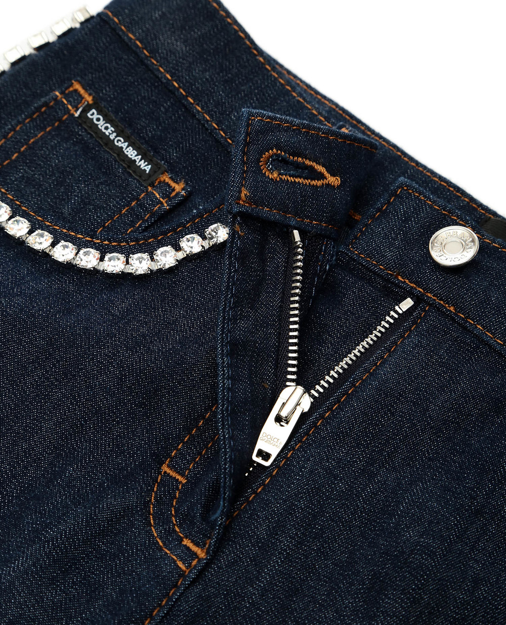 Джинсовые шорты Dolce&Gabbana Kids L52Q49-LD888-S, синий цвет • Купить в интернет-магазине Kameron