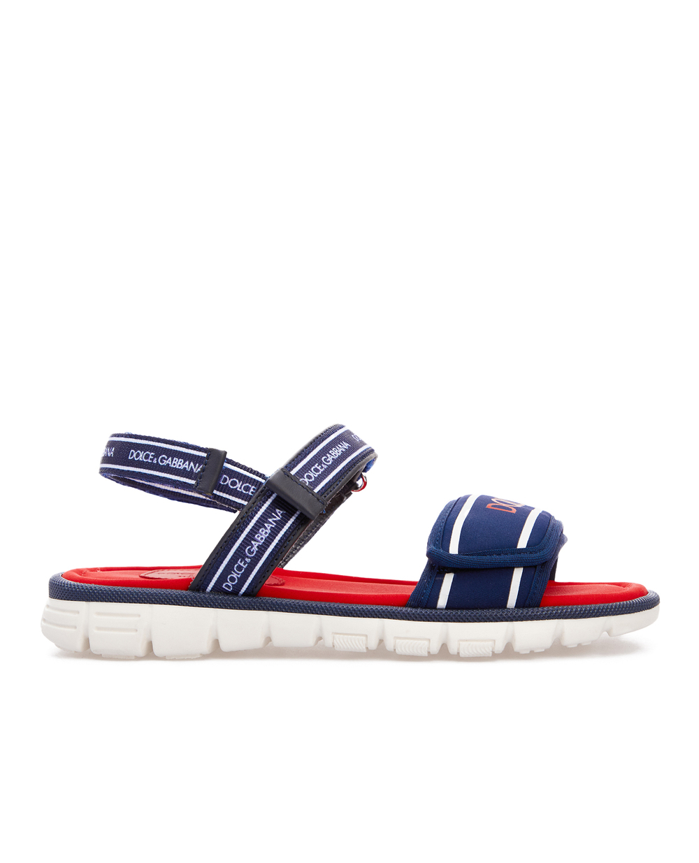 Дитячі сандалії Dolce&Gabbana Kids DA0970-AO260-M, синій колір • Купити в інтернет-магазині Kameron