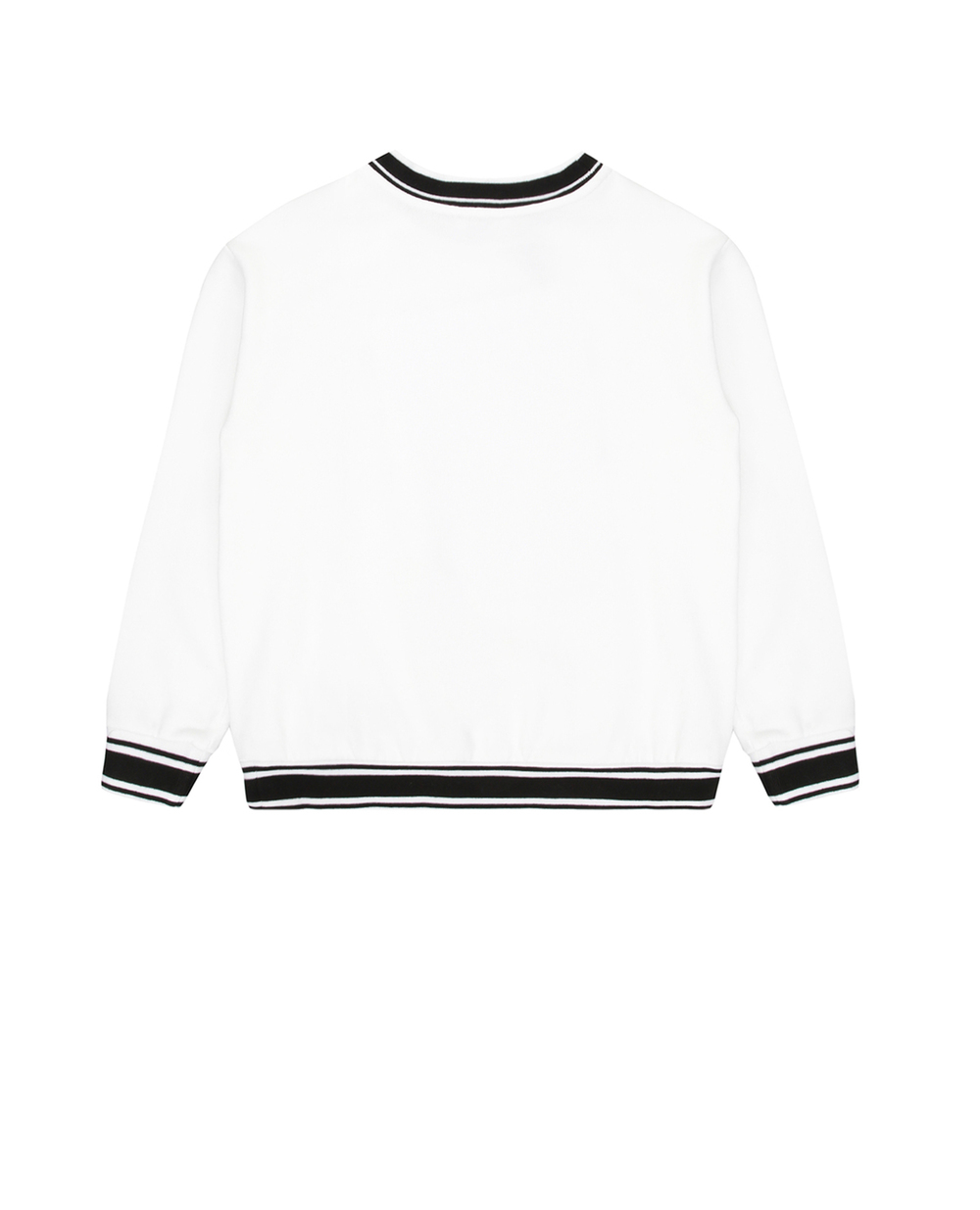 Світшот Dolce&Gabbana Kids L5JW1H-G7TBN-S, білий колір • Купити в інтернет-магазині Kameron