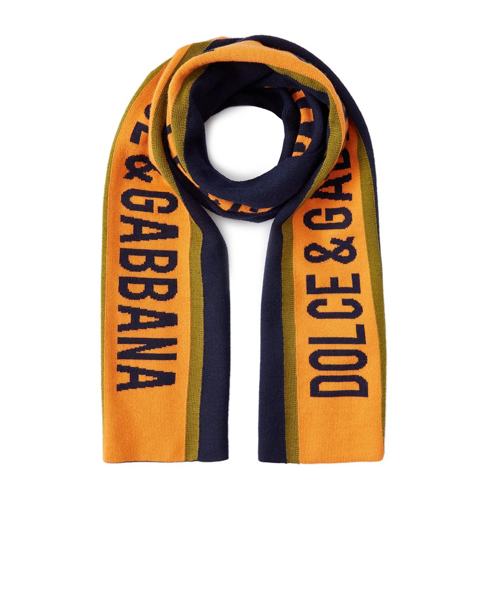 Вовняний шарф Dolce&Gabbana LBKA46-JAVWG, різнокольоровий колір • Купити в інтернет-магазині Kameron