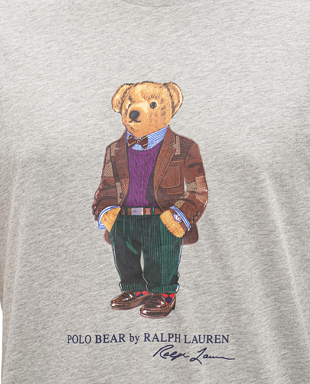 Футболка Polo Bear Polo Ralph Lauren 710854497025, сірий колір • Купити в інтернет-магазині Kameron