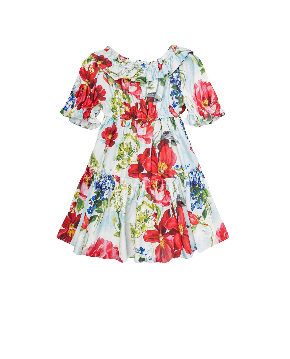 Детское платье Dolce&Gabbana Kids L53DB8-HS5MH-S, разноцветный цвет • Купить в интернет-магазине Kameron
