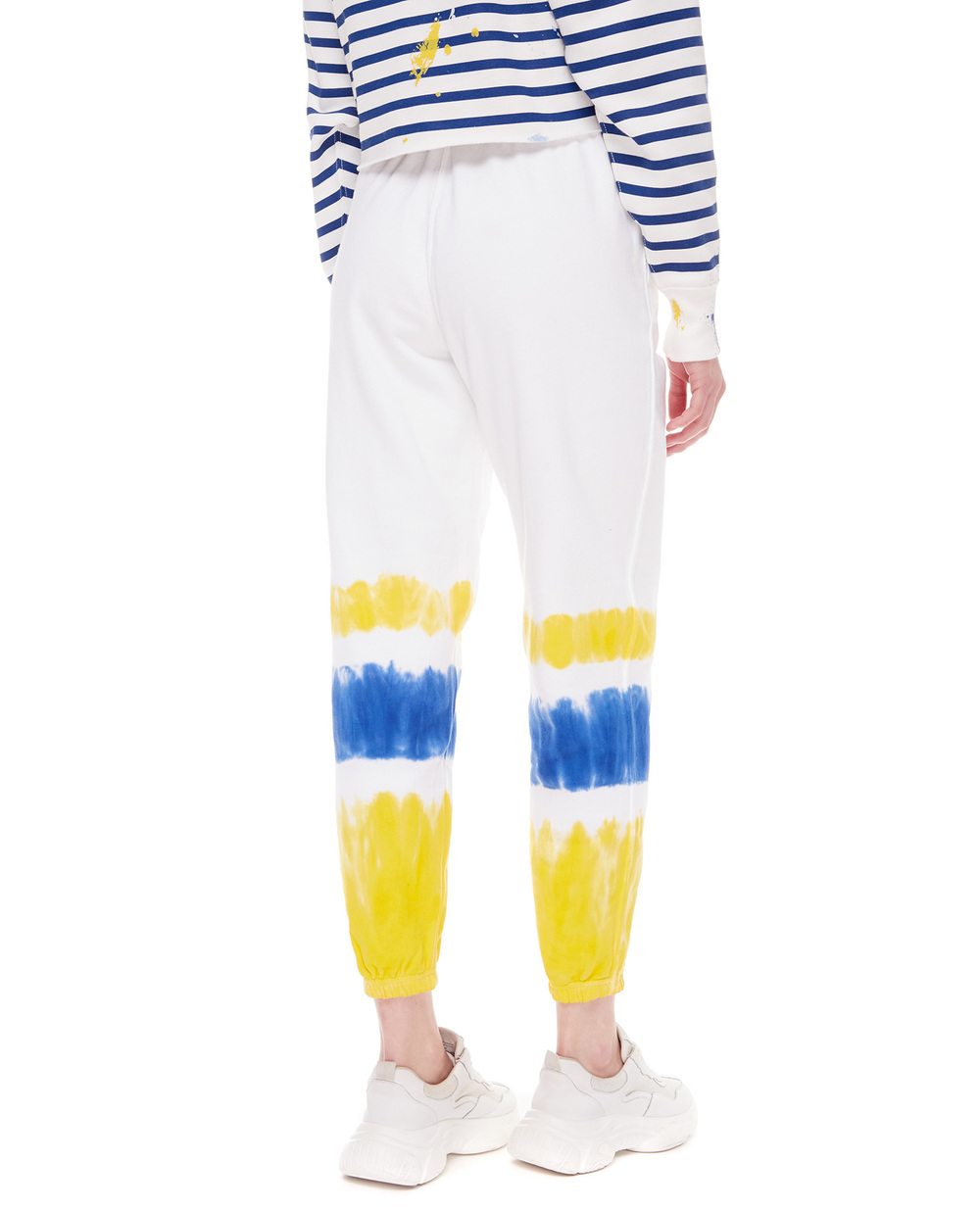 Спортивные брюки Polo Ralph Lauren 211856691002, белый цвет • Купить в интернет-магазине Kameron