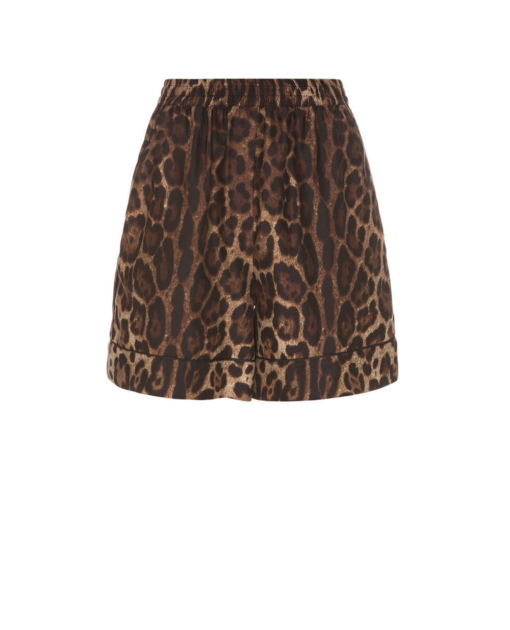Шелковые шорты Dolce&Gabbana FTAM7T-HS1ZX, коричневый цвет • Купить в интернет-магазине Kameron