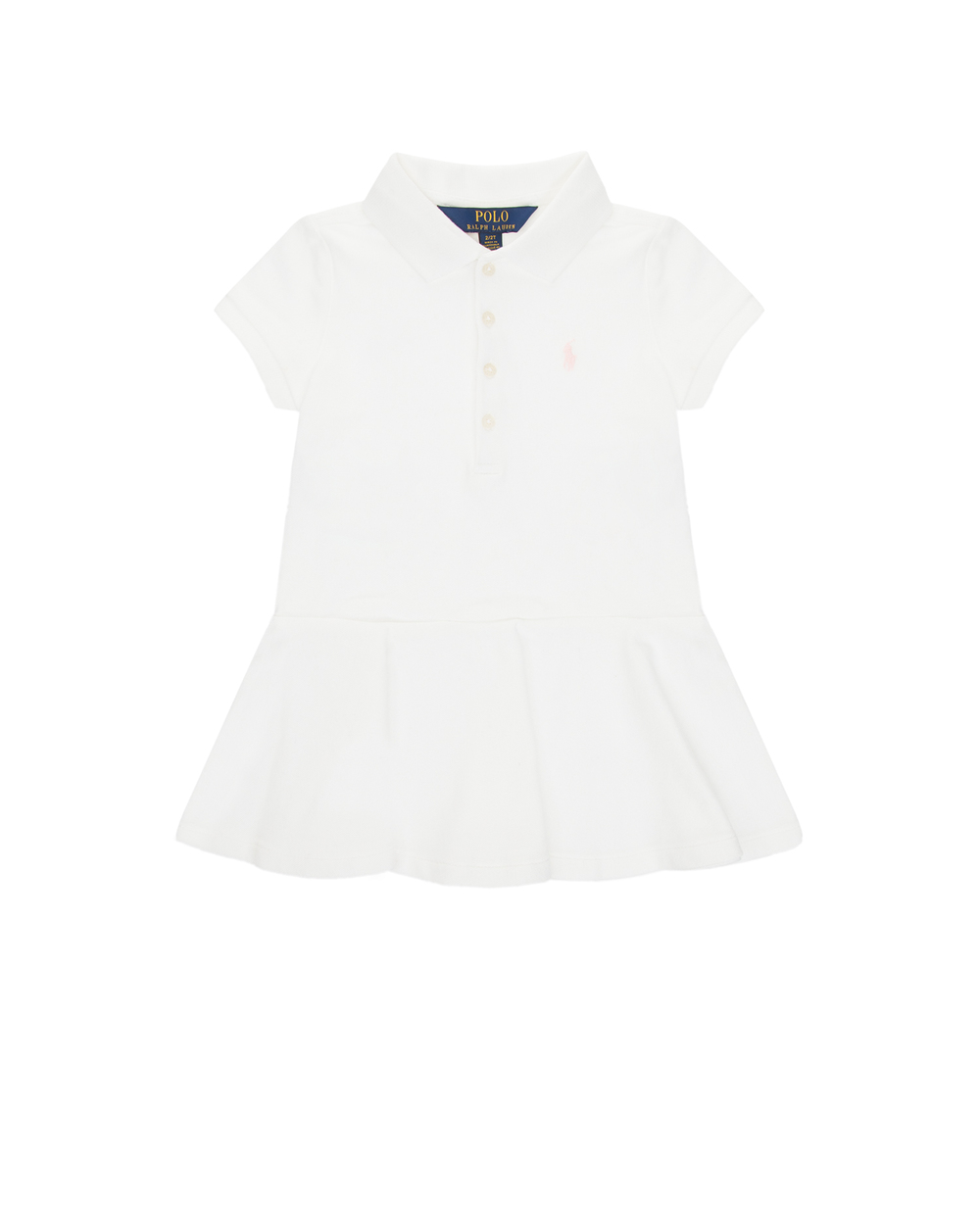 Детское платье Polo Ralph Lauren Kids 311624740003, белый цвет • Купить в интернет-магазине Kameron