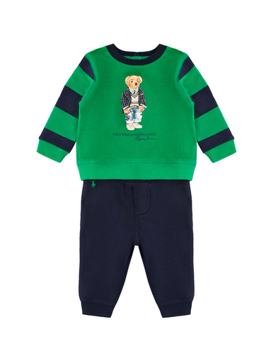 Polo Ralph Lauren Детский костюм Polo Bear (свитшот, брюки) - Артикул: 320865747001