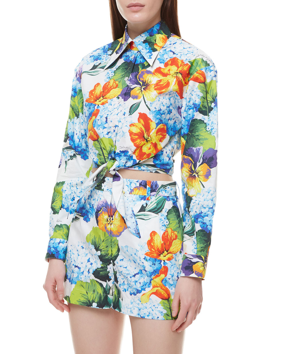 Рубашка Dolce&Gabbana F5P61T-HS5MA, разноцветный цвет • Купить в интернет-магазине Kameron