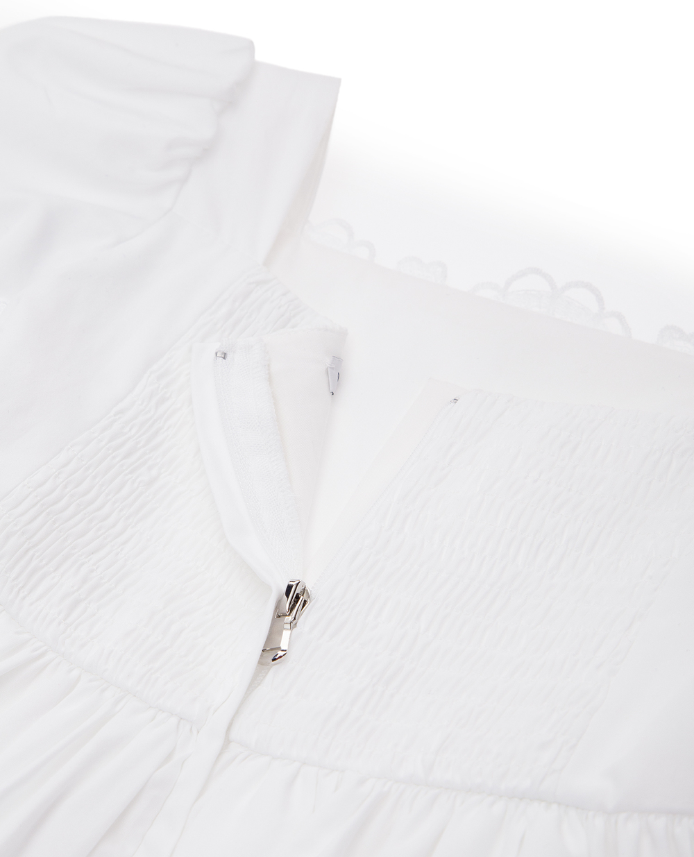 Платье Dolce&Gabbana Kids L51DI5-FU5GK-S, белый цвет • Купить в интернет-магазине Kameron
