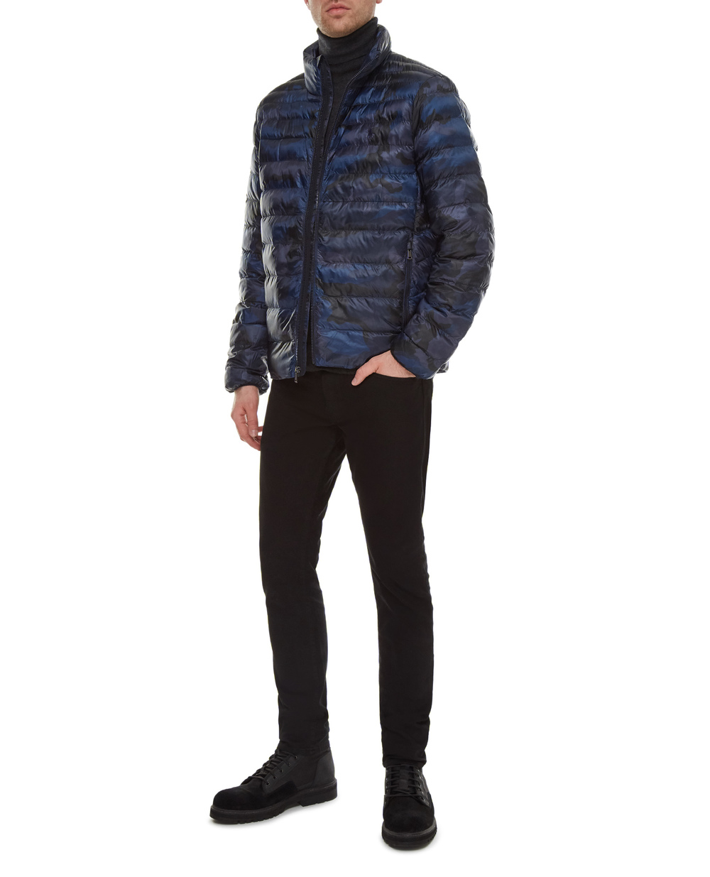 Куртка Polo Ralph Lauren 710811682001, синий цвет • Купить в интернет-магазине Kameron