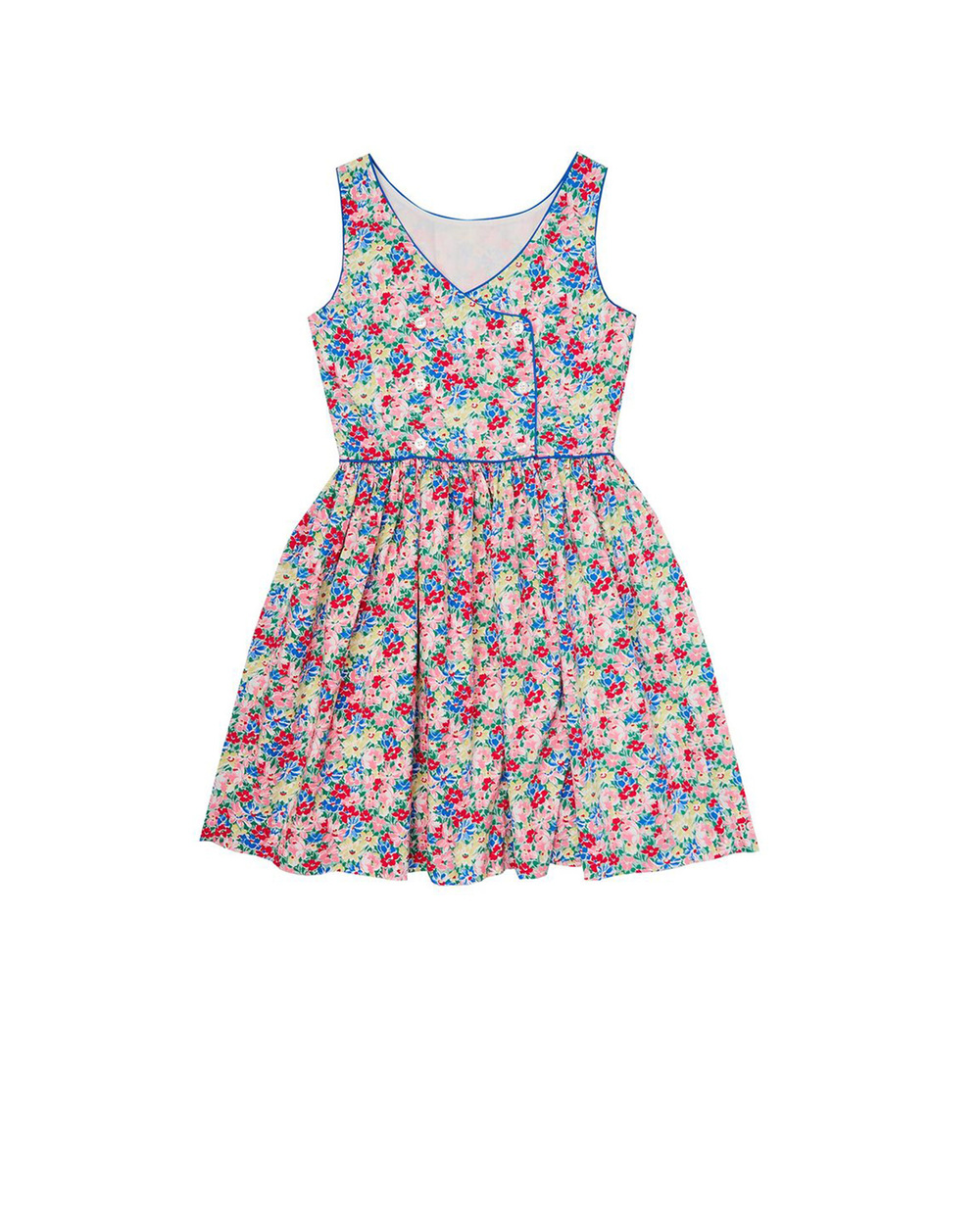 Детское платье Polo Ralph Lauren Kids 313835225001, разноцветный цвет • Купить в интернет-магазине Kameron