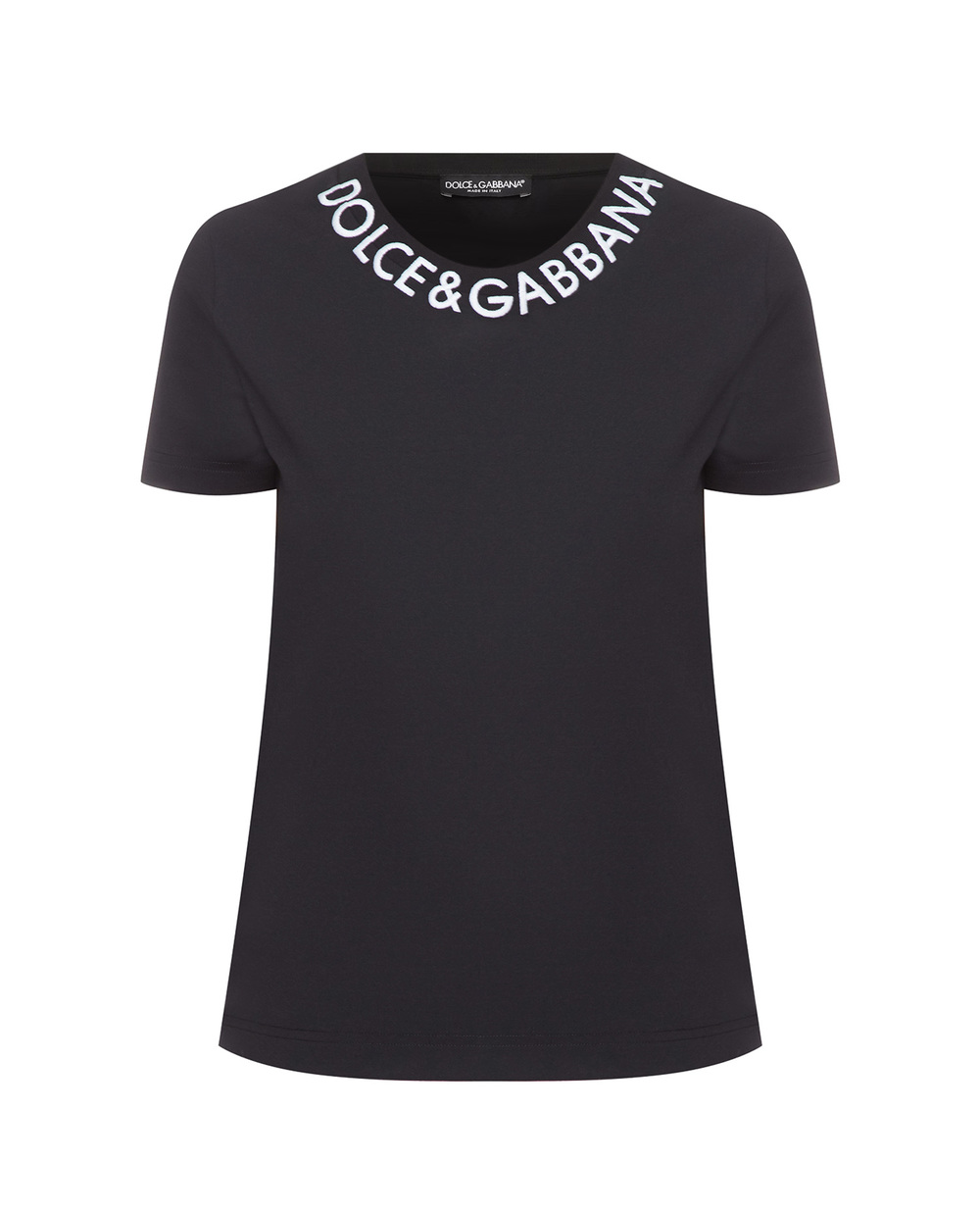 Футболка Dolce&Gabbana F8T00Z-FUGK4, черный цвет • Купить в интернет-магазине Kameron